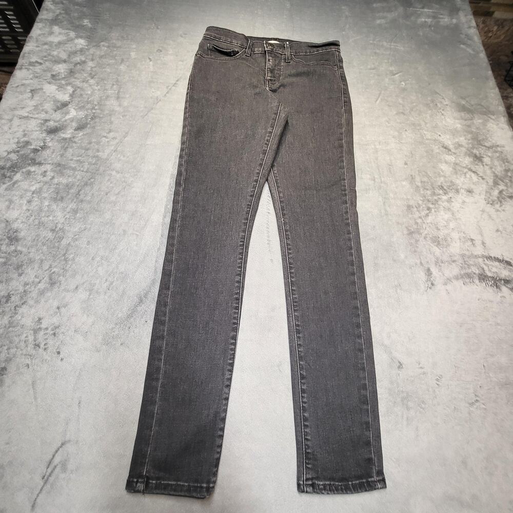Levis 311 Jeans Womens 27 Black Shaping Skinny Charcoal Wash‎ Stretch 5-Pocket